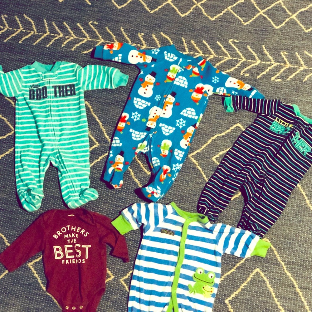 Baby boy bundle pjs